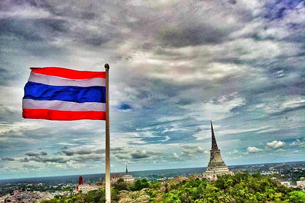 Drapeau national Thaïlande